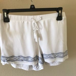 flowy beach shorts